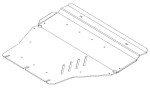 Engine and gearbox cover - STEEL - Volkswagen T6, T6.1