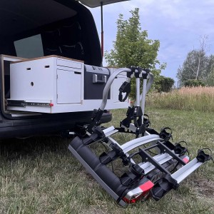 Electric bike rack for vans, Toyota Proace, Renault Traffic, Opel Vivaro, Peugeot Traveller, Citroen Spacetourer, Fiat