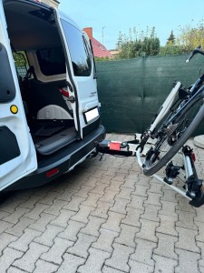 Bike rack for bus, E-Bike, Bike carrier, Bike mounting system, Towbar mounted bike rack - 3, 4 bikes Ford Transit Connect