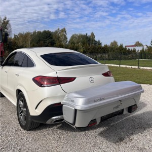 Rear BOX for towbar, Transport box, Luggage compartment, MFT BackBox Tesla, Mercedes, VW, Ford and others