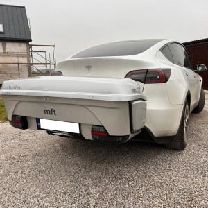 MFT towbar box, Transport box for skis, Mercedes-Benz EQA, EQE, EQB, EQS rack