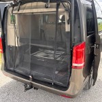 Insect screen for tailgate, Insect screen MERCEDES V-Class / Vito / Viano / Marco Polo - magnetic mounting