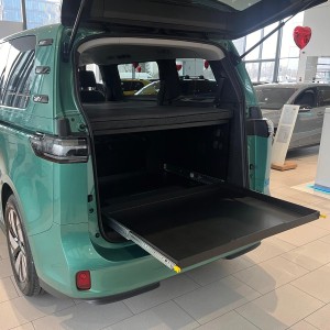 Sleeping system, Sleeping bed, Frame, Volkswagen ID BUZZ construction, VW IDBuzz L1 L2 GTX LONG - Folding bed