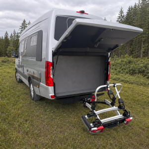 Bike rack for camper, Bike holder, Electric bike rack for camper 2, 3 bikes - Carthago Malibu Genius 641