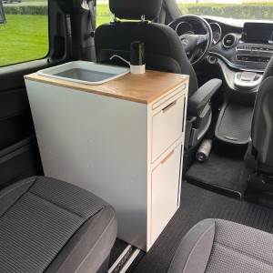 Camping box, Kitchen cabinet, Camping cabinet - Mercedes V Class, VClass, Marco Polo, Viano